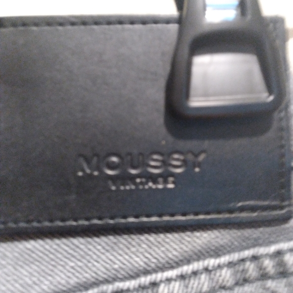 Moussy Vintage Black buttonfly jeans. NWOT - Picture 3 of 8